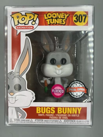 #307 Bugs Bunny - Flocked - Looney Toons Funko POP