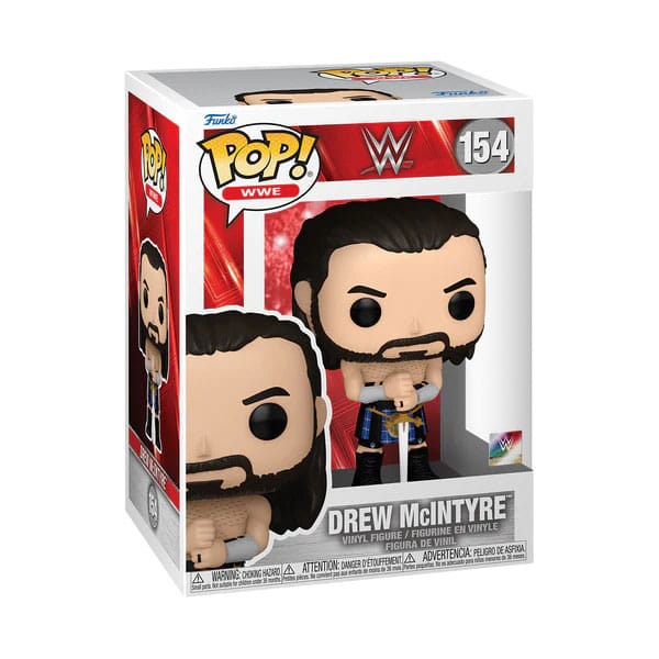#154 Drew McIntyre w/Sword - WWE Funko POP Preorder