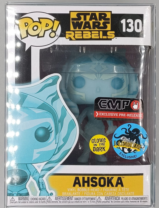 130 Ahsoka (Holographic) - Glow - Star Wars Rebels Funko POP