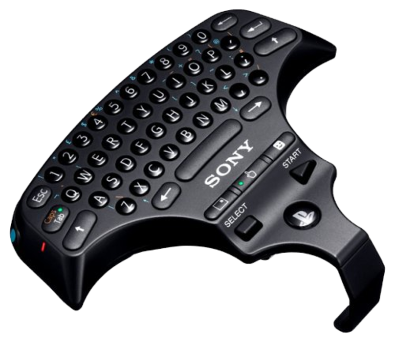Official Sony PS3 Wireless Keypad for Sony Playstation 3 (PS3) - [No Outer Box]