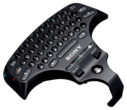 Official Sony PS3 Wireless Keypad for Sony Playstation 3 (PS3) - [No Outer Box]
