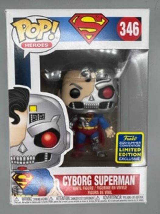 #346 Cyborg Superman - DC - 2020 Con - Box Damaged Funko POP