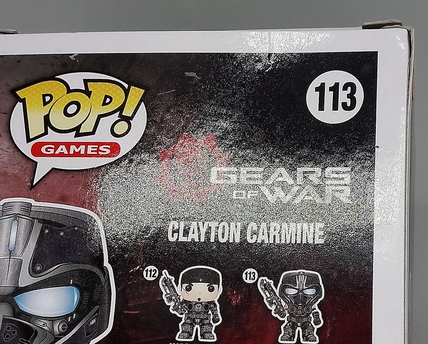 113 Clayton Carmine - Gears of War - Box Damaged Funko POP