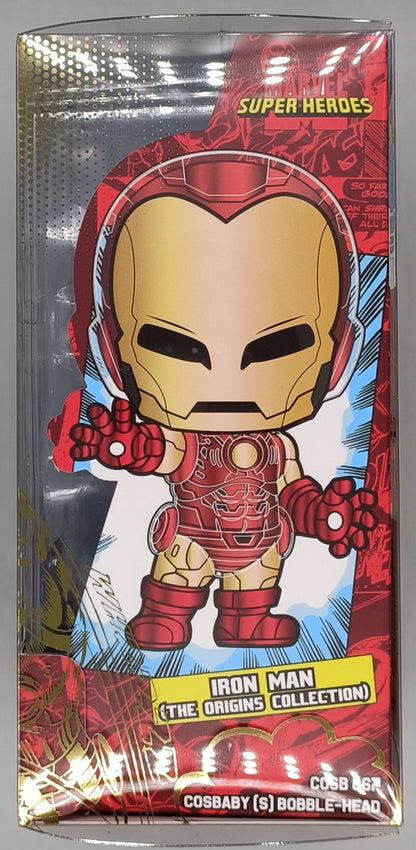 Cosbaby Iron Man (The Origins Collection) - Marvel Comics - Hot Toys- Brand New
