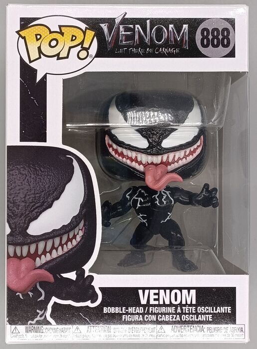 #888 Venom - Marvel Venom Let there be Carnage - Box Damaged Funko POP