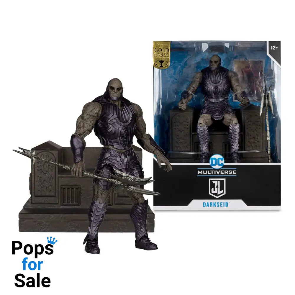 Zack Snyder’s Justice League DC Multiverse Mega Action Figure Darkseid with Throne (Gold Label) 24 cm Action figures