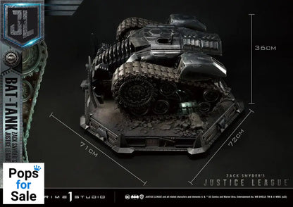 Zack Snyder's Justice League Museum Masterline Diorama Bat-Tank 36 cm