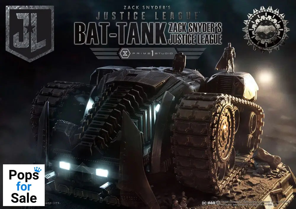 Zack Snyder's Justice League Museum Masterline Diorama Bat-Tank Deluxe Version 36 cm