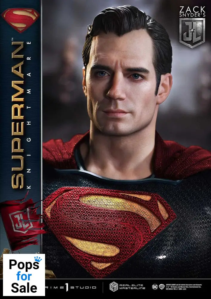 Zack Snyder's Justice League Real Elite Masterline Series Statue 1/3 Superman Knightmare Color Edition 95 cm