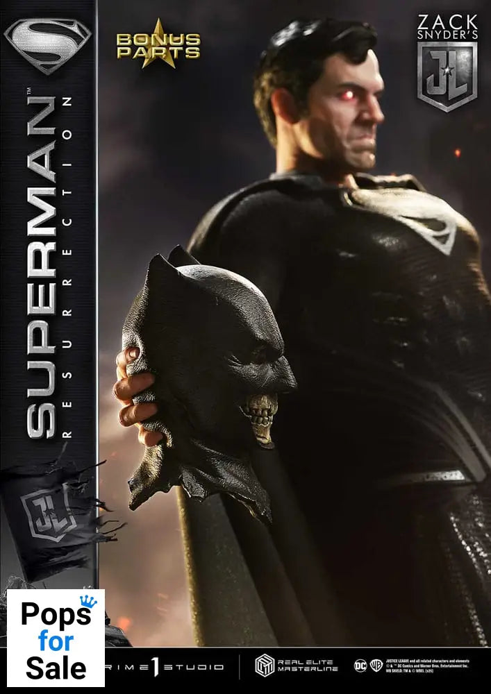 Zack Snyder’s Justice League Real Elite Masterline Series Statue 1/3 Superman Resurrection Deluxe Bonus Ver. 95 cm