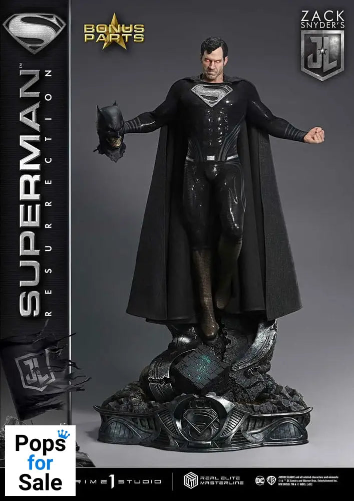 Zack Snyder’s Justice League Real Elite Masterline Series Statue 1/3 Superman Resurrection Deluxe Bonus Ver. 95 cm