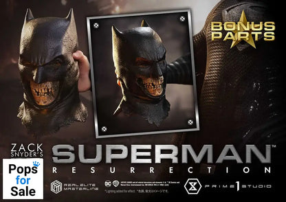 Zack Snyder's Justice League Real Elite Masterline Series Statue 1/3 Superman Resurrection Deluxe Bonus Ver. 95 cm