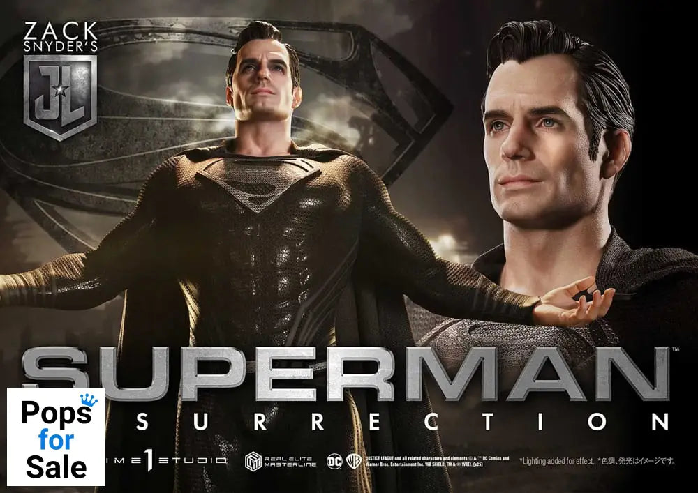 Zack Snyder's Justice League Real Elite Masterline Series Statue 1/3 Superman Resurrection Deluxe Ver. 95 cm