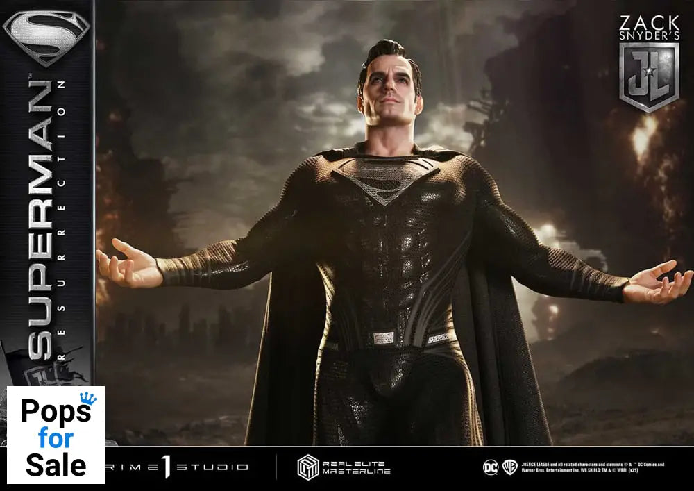 Zack Snyder's Justice League Real Elite Masterline Series Statue 1/3 Superman Resurrection Deluxe Ver. 95 cm