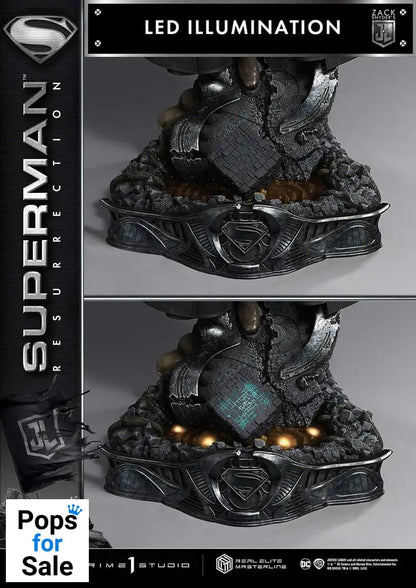 Zack Snyder's Justice League Real Elite Masterline Series Statue 1/3 Superman Resurrection Deluxe Ver. 95 cm