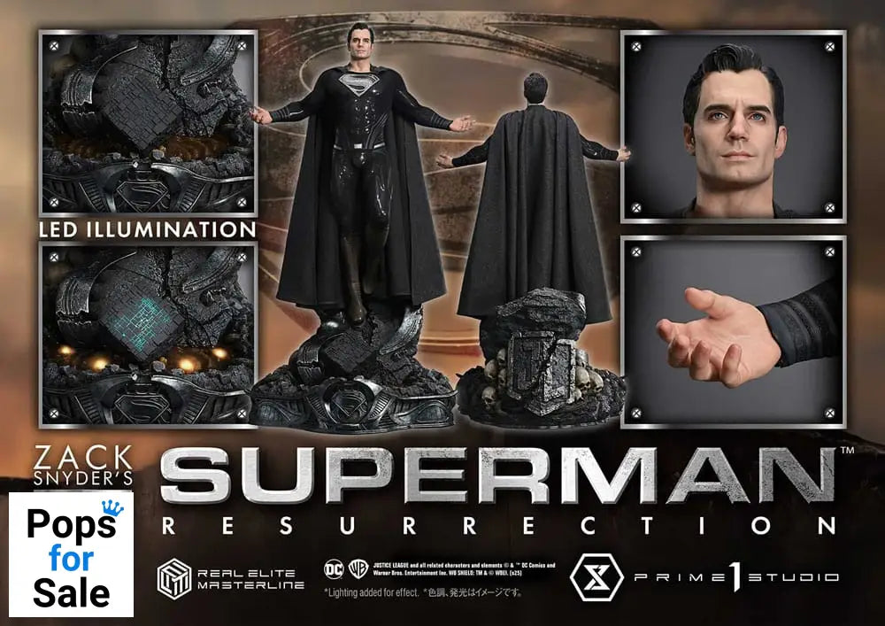 Zack Snyder’s Justice League Real Elite Masterline Series Statue 1/3 Superman Resurrection Deluxe Ver. 95 cm Statues