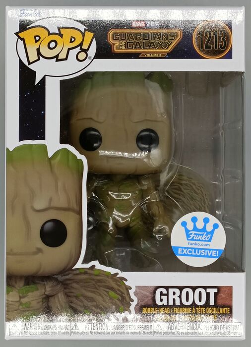 #1213 Groot (w/ Wings) Marvel Guardians of the Galaxy - Box Damaged Funko POP