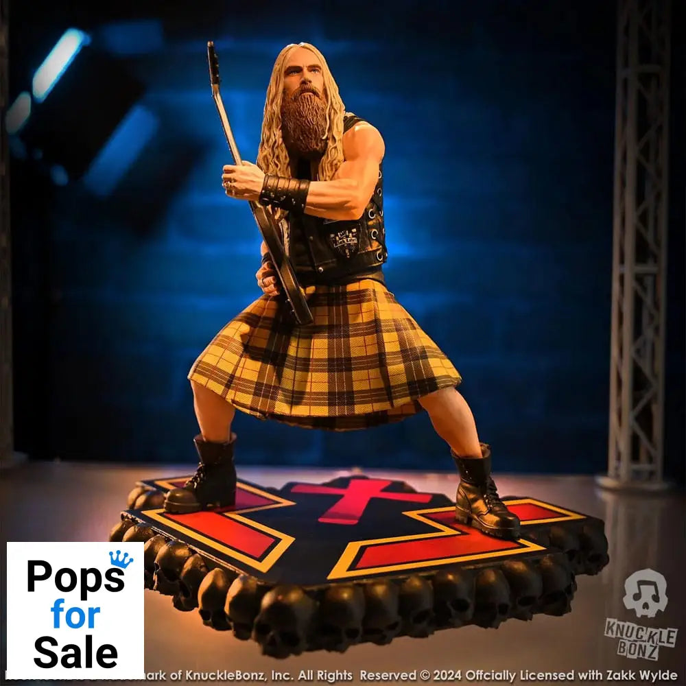 Zakk Sabbath Rock Iconz Statue Zakk Wylde II 22 cm