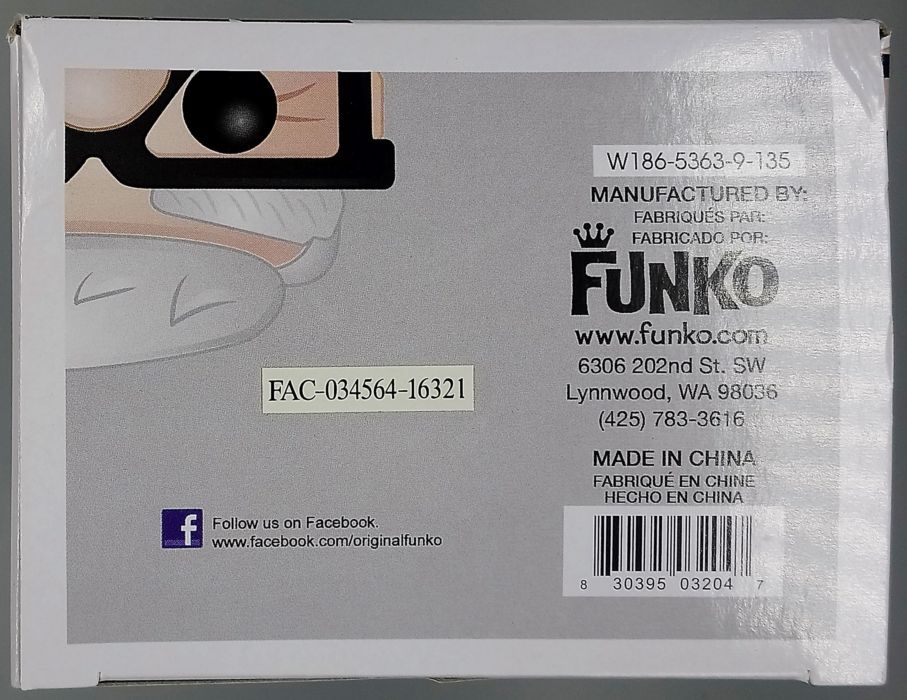 #59 Carl - Disney Up! - Box Damaged Funko POP
