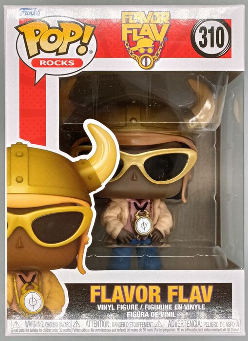 #310 Flavor Flav - Rocks - Brand New Funko POP in Protector