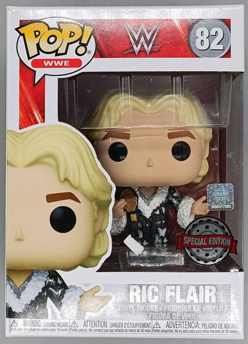 #82 Ric Flair - Diamond - WWE - Box Damaged Funko POP