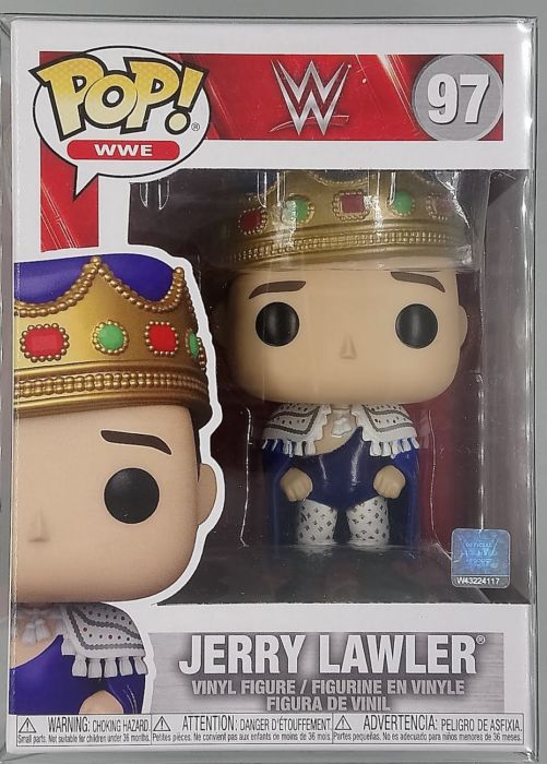 #97 Jerry Lawler - Metallic - WWE Funko POP