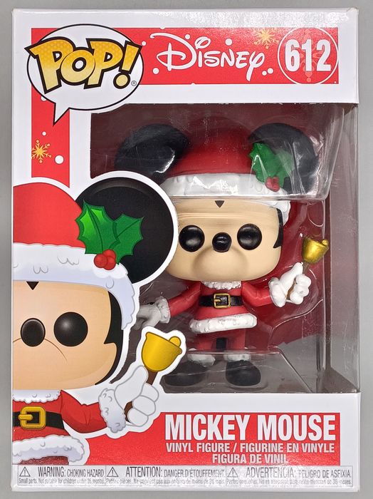 #612 Mickey Mouse (Holiday) - Disney - Box Damaged Funko POP