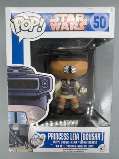 50 Princess Leia (Boushh) - Star Wars - Box Damaged Funko POP