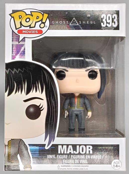 393 Major (Black Jacket) - Ghost in the Shell - Funko POP - Box Damaged