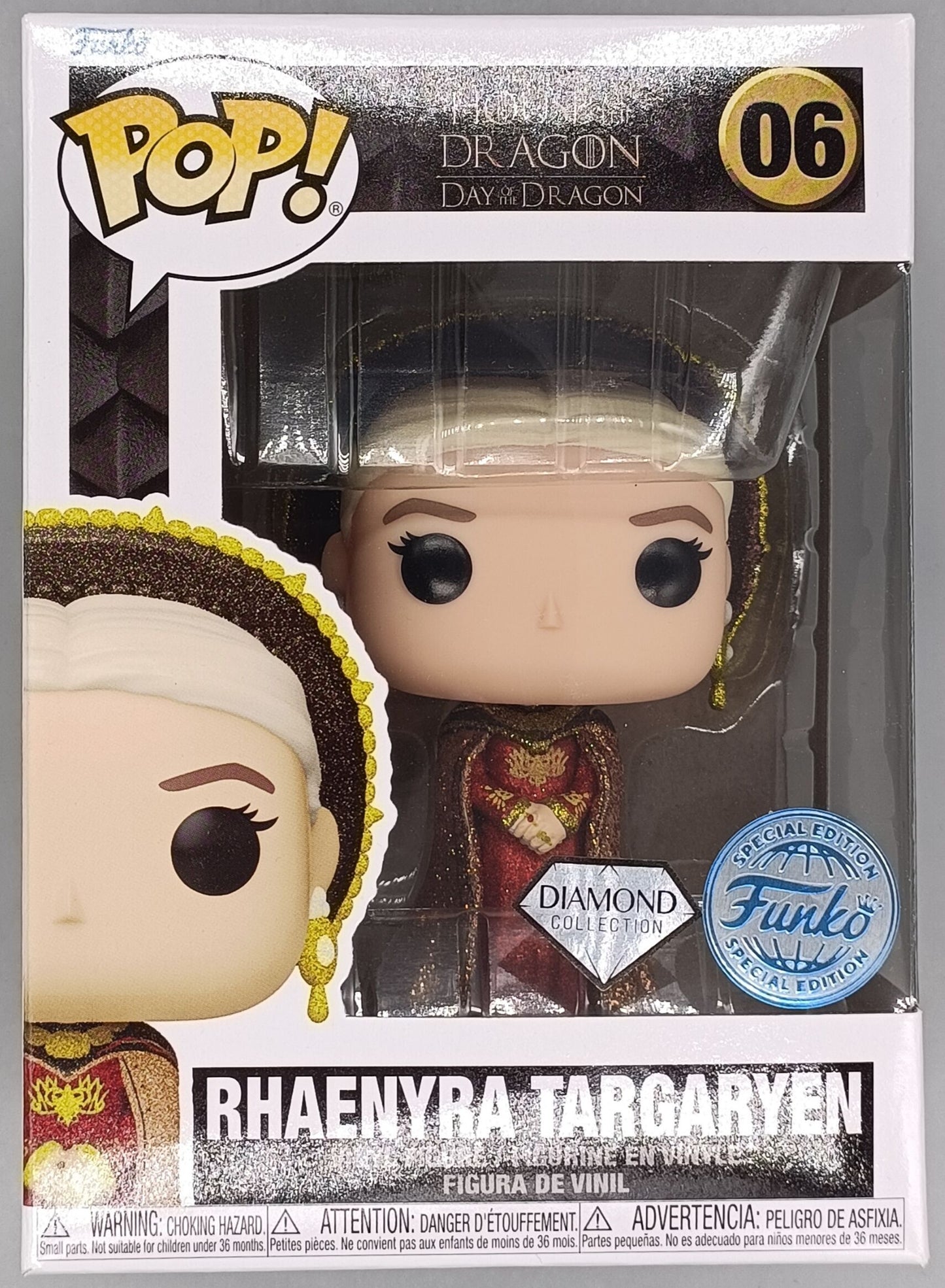 06 Rhaenyra Targaryen - Diamond - House of the Dragon Funko POP