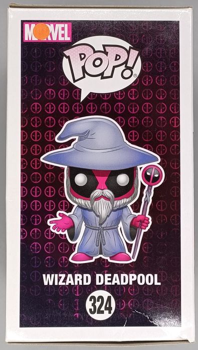 324 Wizard Deadpool - Marvel - Box Damaged Funko POP