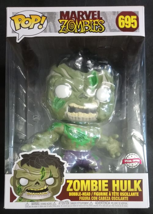 #695 Zombie Hulk - 10 Inch - Marvel Zombies - Box Damaged Funko POP