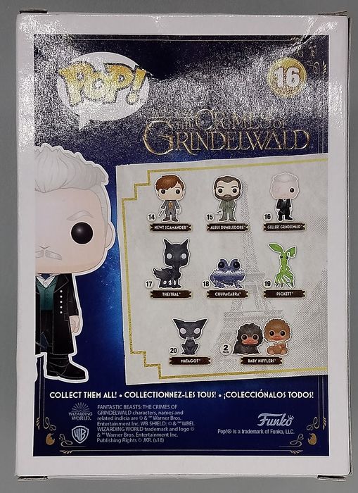 #16 Gellert Grindelwald - Fantastic Beasts - Box Damaged Funko POP