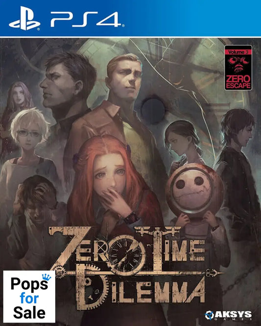 Zero Time Dilemma for Playstation 4 (PS4) - [NEW]