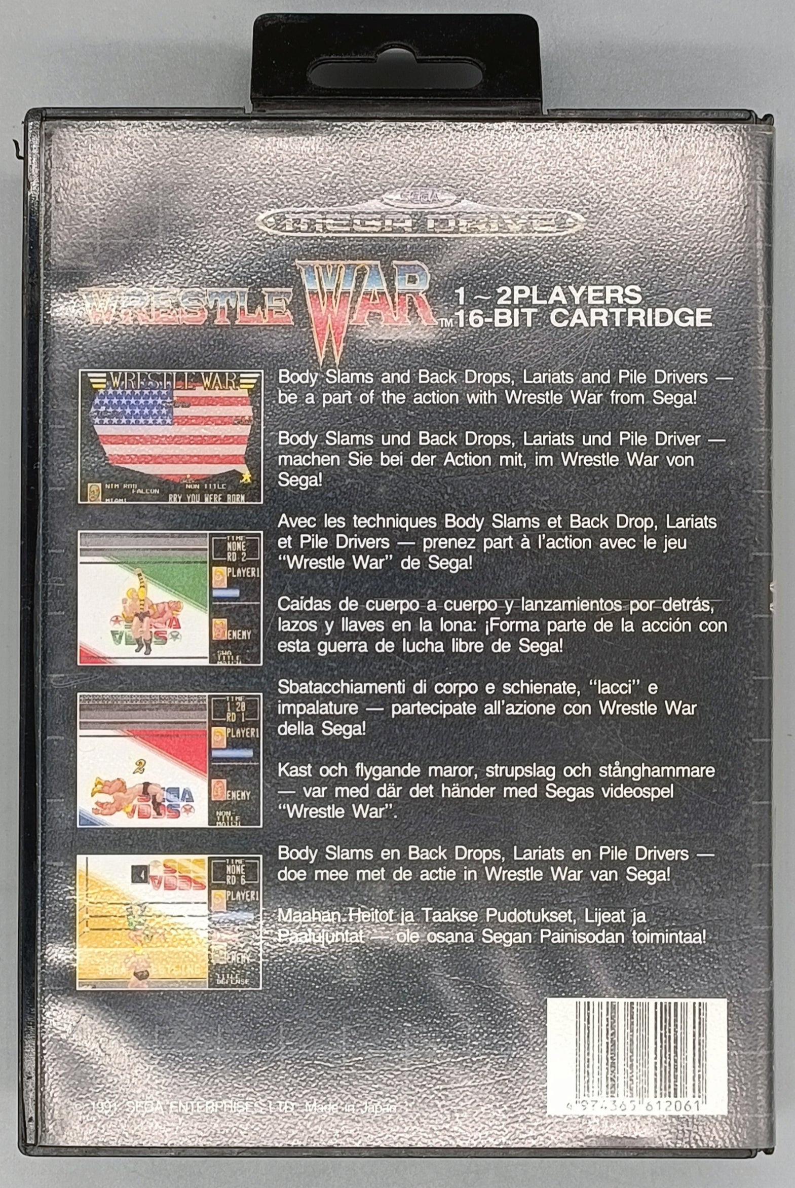 Wrestle War for Sega Mega Drive (MD)