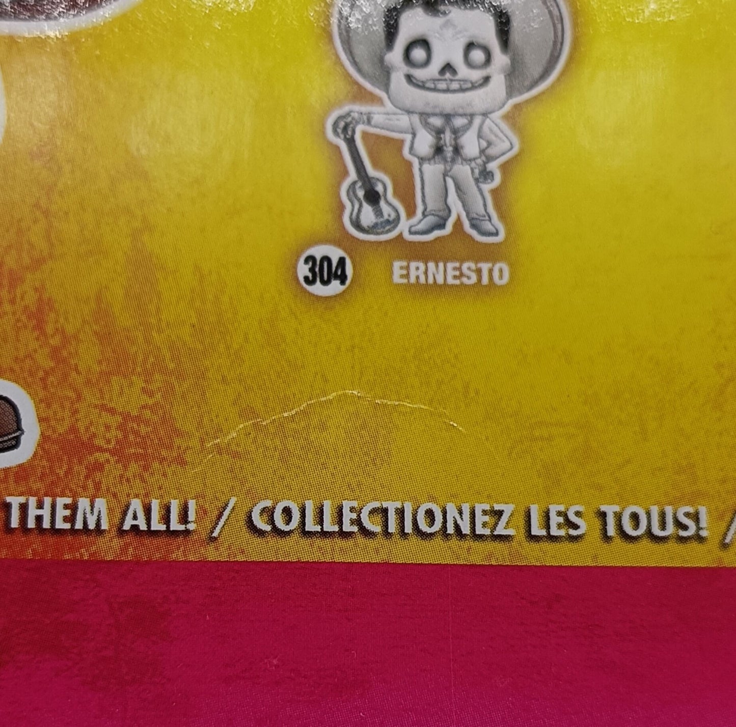 303 Miguel - Glow - Disney Coco -Funko POP - Box Damaged