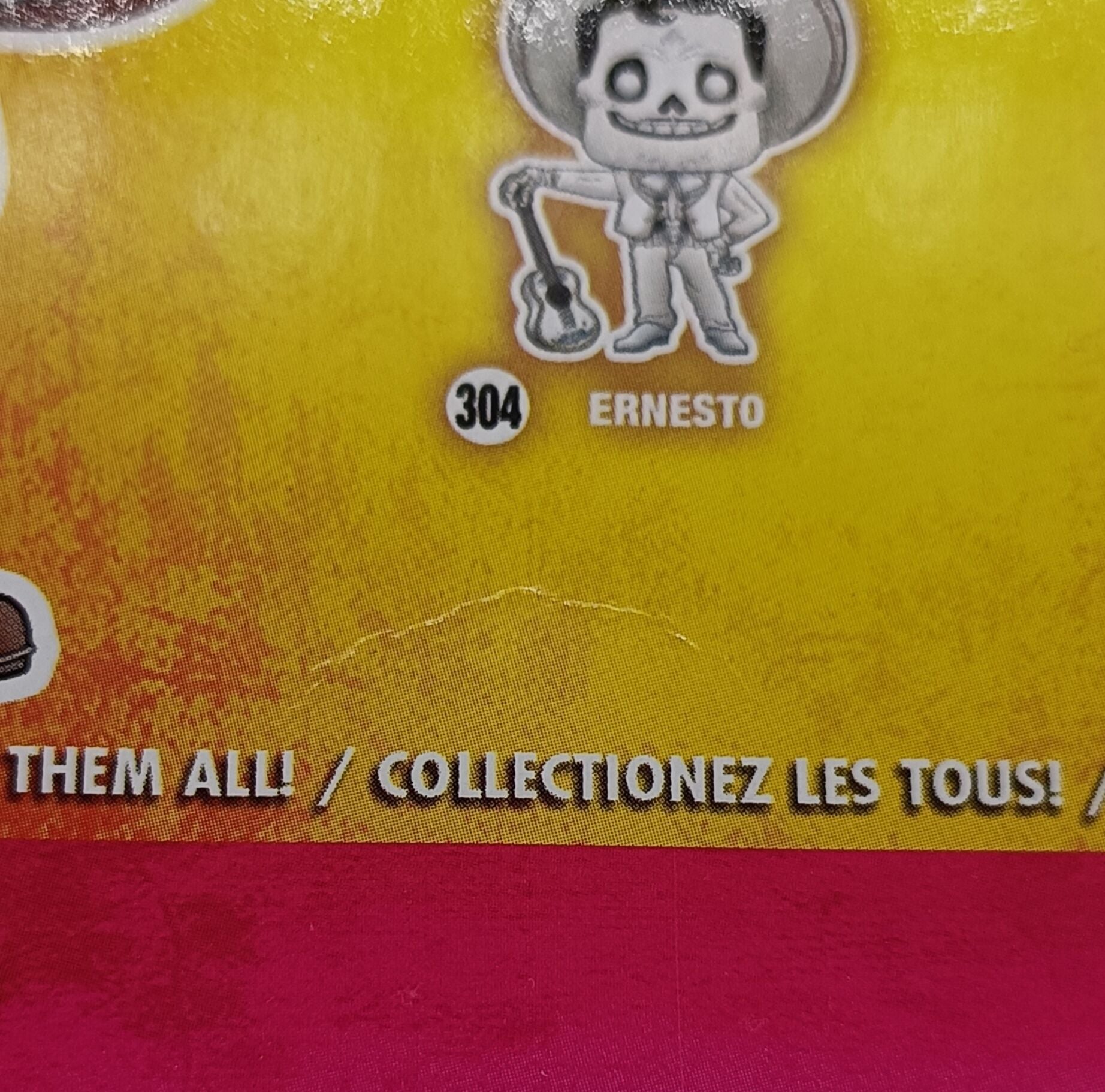 303 Miguel - Glow - Disney Coco -Funko POP - Box Damaged