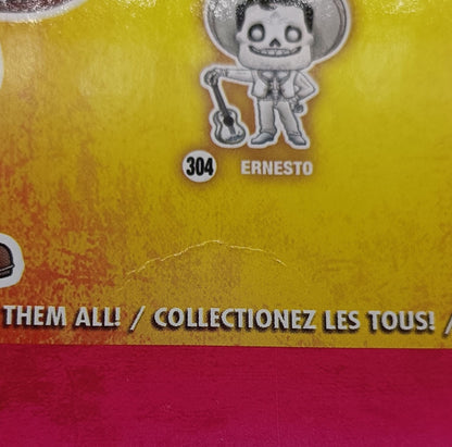 303 Miguel - Glow - Disney Coco -Funko POP - Box Damaged