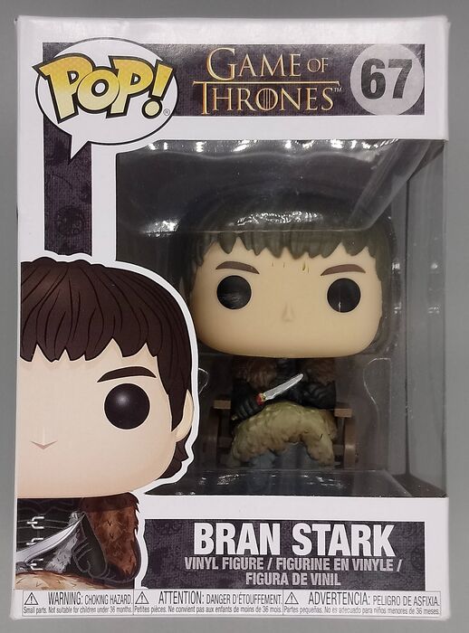 67 Bran Stark (Three-Eyed Raven) Game of Thrones - Box Damaged Funko POP