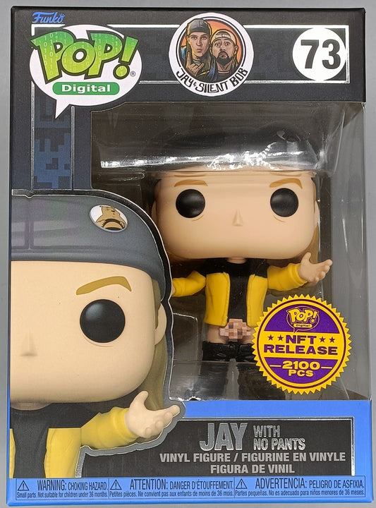 #73 Jay (with No Pants) - Digital 2100pc LE Jay & Silent Bob Funko POP