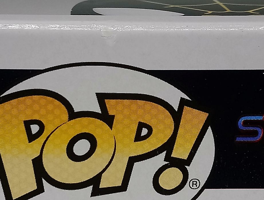 #911 Spider-Man (Black & Gold Suit) Spiderman Box Damaged Funko POP