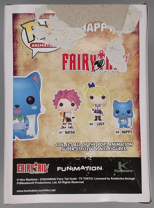 #69 Happy - Fairy Tail - Box Damaged Funko POP