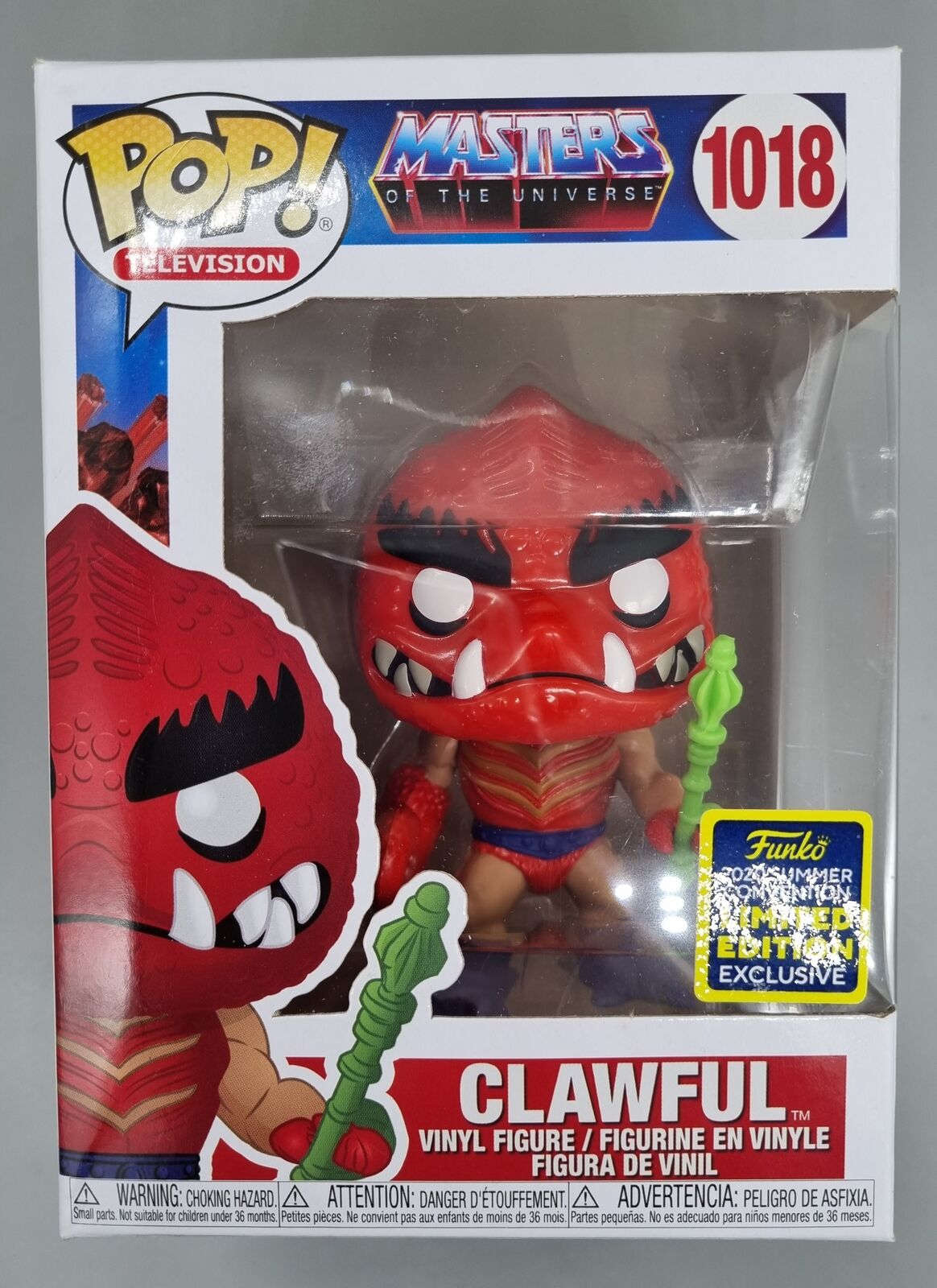 1018 Clawful - Masters of the Universe - 2020 Con Funko POP