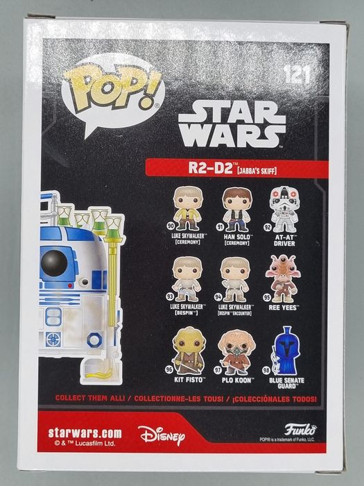 #121 R2-D2 (Jabba's Skiff) - Star Wars - Smugglers Bounty Funko POP