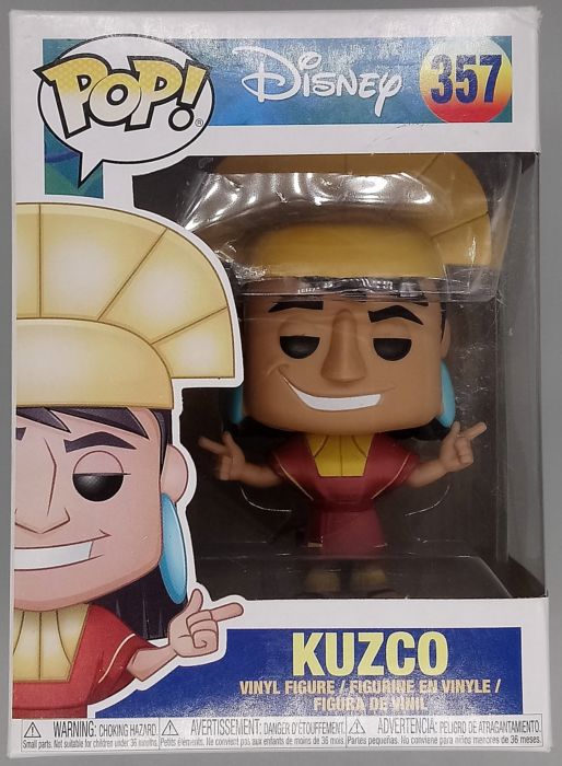 357 Kuzco - Disney Emperor's New Groove - Funko POP - Box Damaged