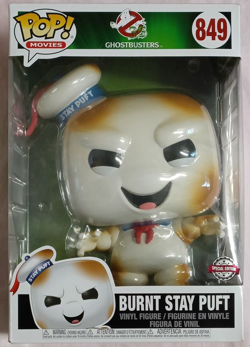 #849 Burnt Stay Puft - 10 Inch - Ghostbusters - Box Damaged Funko POP