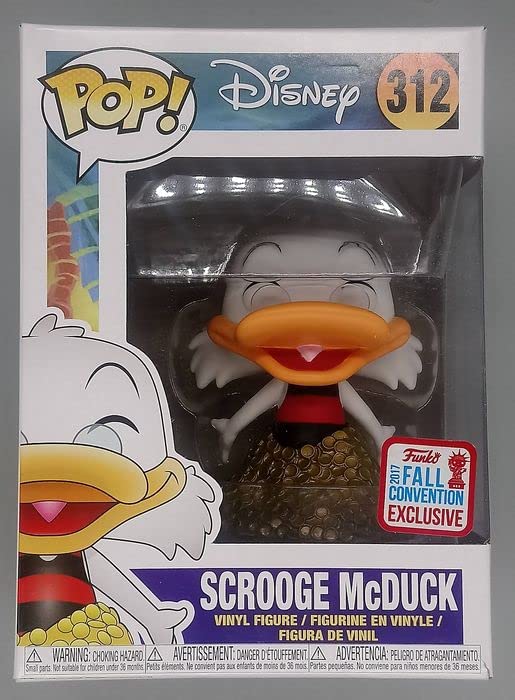 312 Scrooge McDuck (Swimming in Gold) - Disney Funko POP - Box Damaged