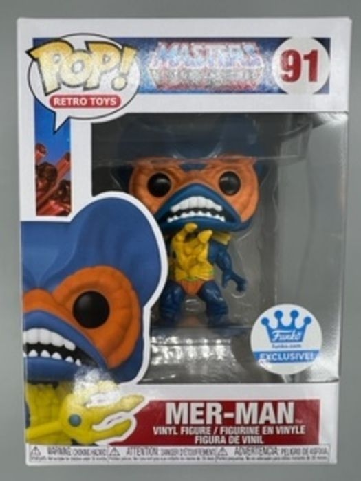 #91 Mer-Man (Blue) - Masters of The Universe Funko POP