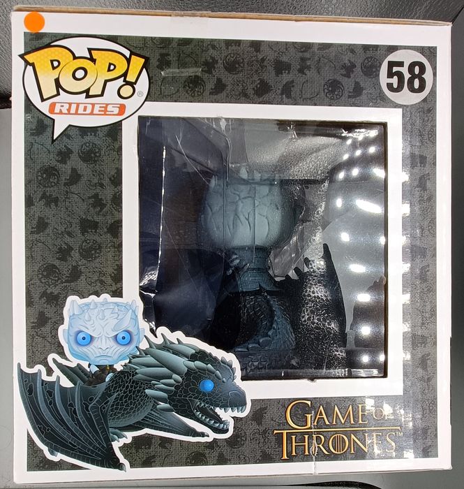 58 Night King & Icy Viserion Glow Game of Thrones Funko POP - Box Damaged