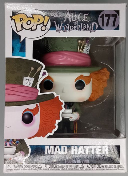 #177 Mad Hatter - Disney Alice in Wonderland - Box Damaged Funko POP